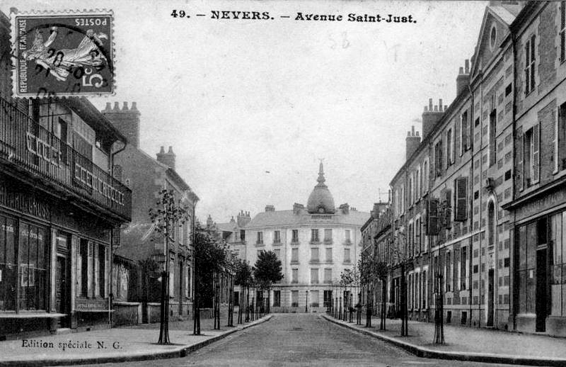 Nevers avenue Saint Just