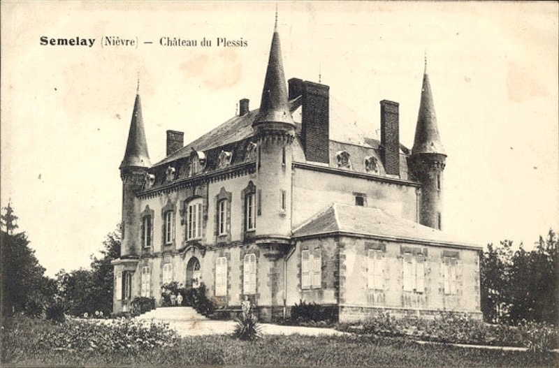 Semelay chateau du Plessis