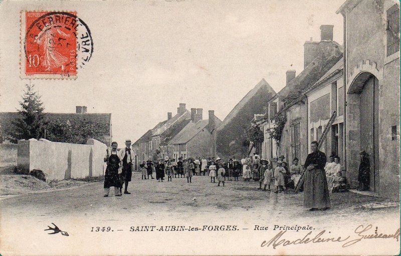 Saint Aubin les Forges Rue principale