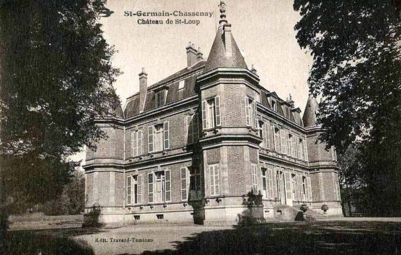 Saint Germain Chassenay Château de Saint-Loup