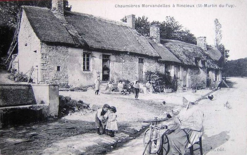 Saint Martin du Puy Chaumières morvandelles à Rincieux